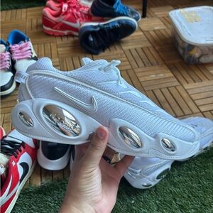 Nike all white nocta glide
